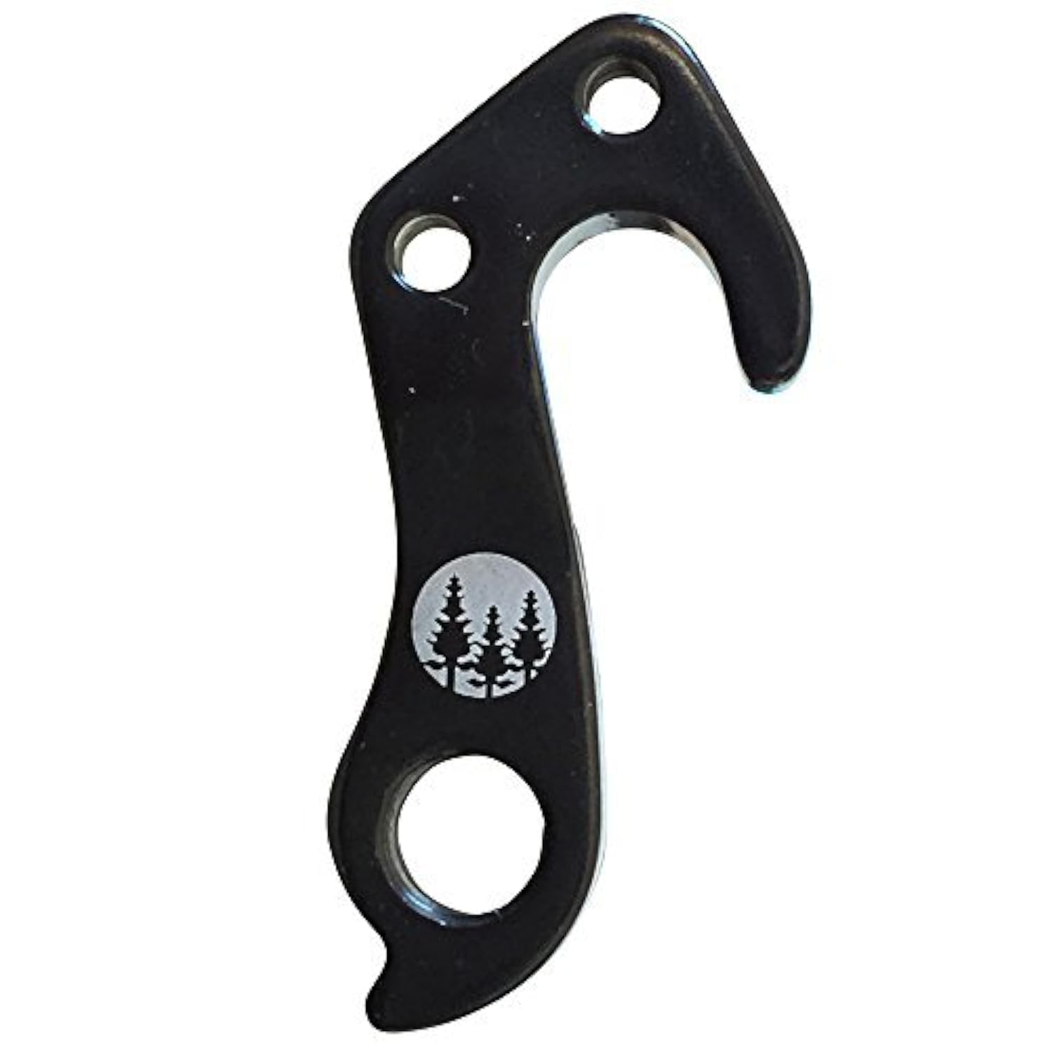 Forest Byke Company Derailleur Hanger 144, Black Aluminium with Mounting Hardware, Part Number: 332175
