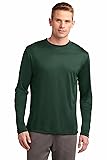 Clothe Co. Long Sleeve Workout Shirts for Men, Dry