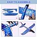 KINGSOO Airplane Toys for Kids 4-8 8-12 Flying Toys for 6 7 8 9 10 11 12 Year Old Boys Girls 4 Pack 15