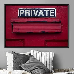 signwin Framed Canvas Wall Art Pressed Quotes 3D...