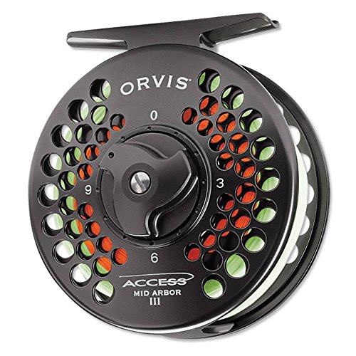 Orvis Access Mid-arbor Fly Reels, Black Nickel, Iv (7-9 Wt)