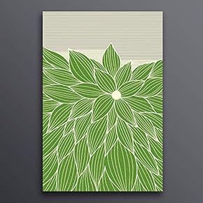 Canvas Wall Art - Abstract Theme- Modern Home Art Stretched and Framed Ready to Hang - 12x18 inches