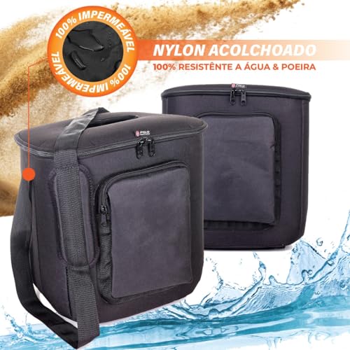 Bolsa Case Capa Bag Bisbel Compatível com J b l Partybox Encore 2 Acolchoada