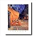 Vincent Van Gogh French Cafe Terrace Picture Black Framed Art Print