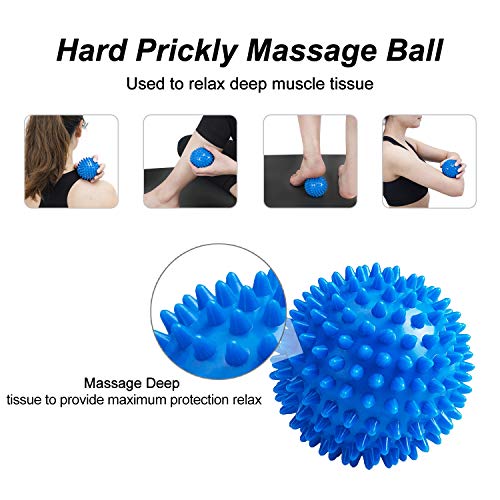Rullo In Schiuma E Palla Massaggio Per Trigger Point: Set Per Rilascio Miofasciale E Muscoli Tesi