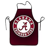 Liubajsdj-Funny Unisex Character Kitchen Alabama Crimson Roll Chef Aprons,Easy Clean Adult Cooking Guide Apron,Waterproof