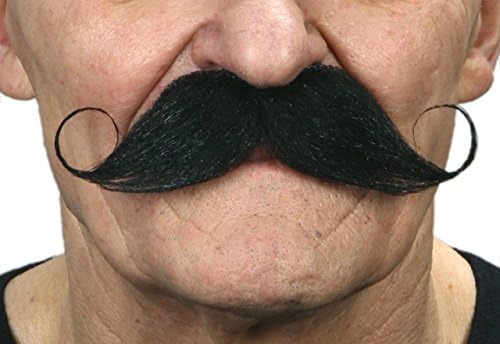 Imperial black mustaches 2 pcs.