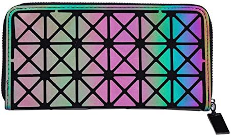 LANPA Women Clutch Purses Handbags Wallet - Tote Lattice Money Clip Zipper bags