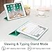 ESR Yippee Trifold Smart Case for iPad 9.7 2018/2017, Lightweight Smart Cover with Auto Sleep/Wake, Microfiber Lining, Hard Back Cover for iPad 9.7 iPad 5th / 6th Generation, Mint Green