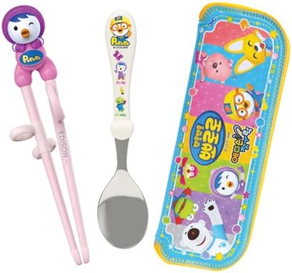 Petty Edison Kid's Chopsticks & Spoon Set