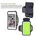 Triomph Armband for iPhone 8 Plus, 7 Plus, 6 Plus, 6S Plus etc. with Key Cards Money Holder, for Running, Sports etc. - Green