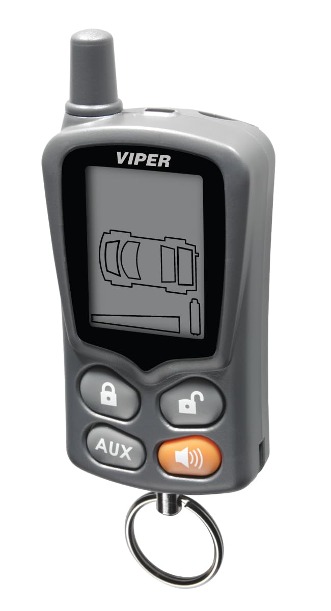 Viper Remote Replacement 7345V - Premium LCD 2 Way Remote 1/4 Mile Range Car Remote