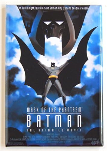 Batman: Mask of the Phantasm Movie Poster Fridge Magnet (2 x 3 inches)