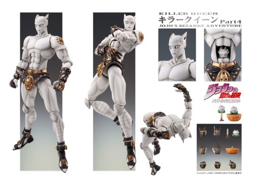 Medicos JoJo's Bizarre Adventure: Part 4--Diamond is Unbreakable: Killer Queen Super Action Statue (Released)