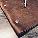 Murdy No. 1 Slim Cut Refillable Leather Binder (Americano)