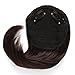 OneDor® Side Swept Clip in Clip on Hair Bang Hair Extension Hair Piece (6#-Medium Chestnut Brown)