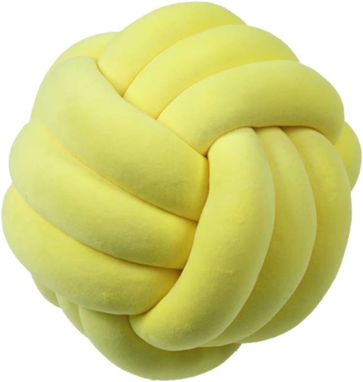Dinfoger Soft Knot Ball Cushions Bed Stuffed Pillow Home Decor Cushion Ball Plush Throw with Black 13: Home & Kitchen