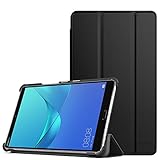 MoKo Huawei MediaPad M5 8.4 Case - Ultra Lightweight Smart Slim Shell Stand Cover Case for Huawei MediaPad M5 8.4 Inch 2018 Tablet with Auto Wake / Sleep Feature, Black