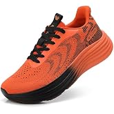 Oude Wide Toe Box Walking Shoes for Men, Breathable Mesh Sneakers with Thick Cushioned Sole, Comfortable Lace Up Tennis Shoes for Standing All Day, Work, Travel, Gym