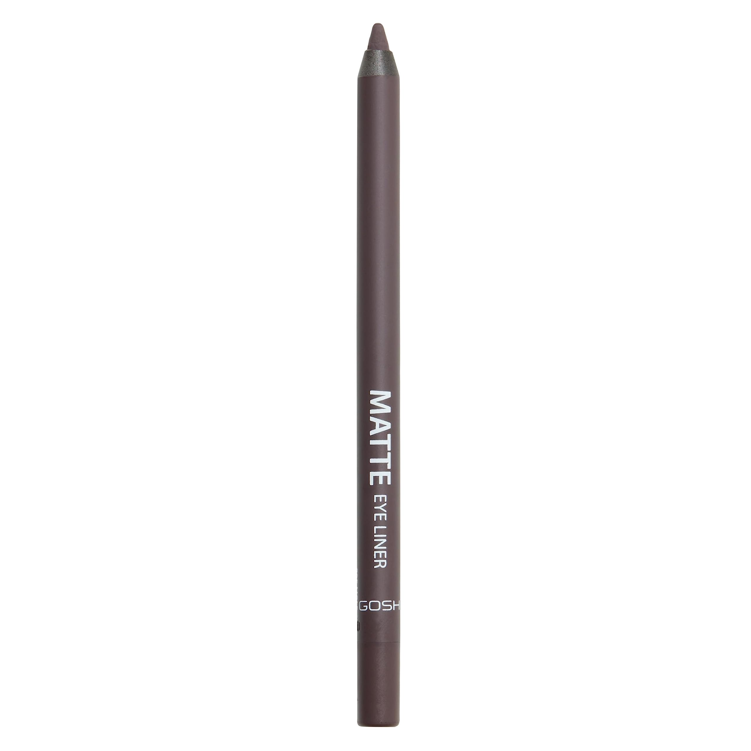 GOSH Taupe Eyeliner Matte I Waterproof Eyeliner Pencil I Soft & Creamy for Easy Application I Highly Pigmented Eye Pencil I Longlasting & Transferproof I Vegan & Perfume-free I 005 Mole