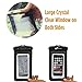 Universal Waterproof Case Bag Pouch by CaseCarnivore for Apple iPhone 6s Plus, 6s, 6, SE, Samsung Galaxy S7 Edge, S7, S6 - Durable 360 Protection from Elements, IPX8 Certified to 100 Feet - Best