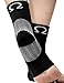 Compression Foot Sleeve - Plantar Fasciitis - Pain Relief From Swelling - Best Arch Support - (1 Pair for Men and Women)