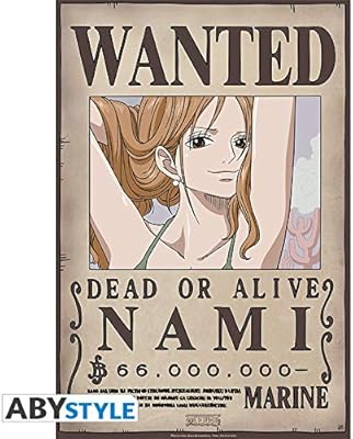 One Piece Poster Wanted Nami New 52x38 Buy Online At Best Price
