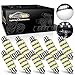 Partsam White 12-3528-SMD 42mm Festoon LED Bulbs Interior Dome Map Reading Lights (Pack of 10)