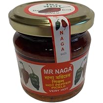 Amazon.com : Mr Naga Hot Pepper Pickle 190g : Grocery & Gourmet Food