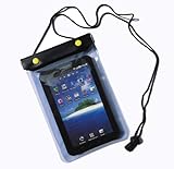 Waterproof Dry Pouch Case for Apple iPad mini 4 3 / Samsung Galaxy Tab 4 / 3 7inch / Google Nexus 7 / Asus Nexus 7 / Coby Kyros 7 / Acer Iconia A1-830-1633 7.9-Inch Tablet(Blue)
