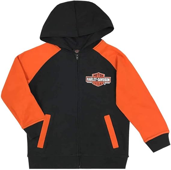sudadera naranja niño