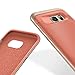 Galaxy S7 Edge Case, Caseology [Wavelength Series] Slim Dual Layer Protective Textured Grip Corner Cushion Design for Samsung Galaxy S7 Edge (2016) - Coral Pink