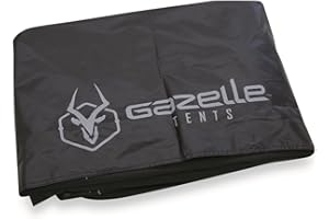 Gazelle Tents™, G6 6-Sided Gazebo Footprint, Waterproof Ground Tarp, 6 Tack Down Stakes, GA106