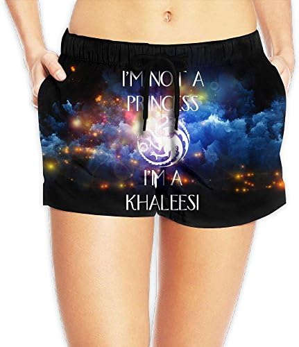KCBHWS I'm Not A Princess I'm A Khaleesi Beach Pants Cute Running Shorts