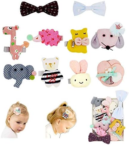 Fancy Clouds Girls Hair Bows flowers clips Barrettes,Lined Alligator,Hair Accessories for Baby Toddler Kids