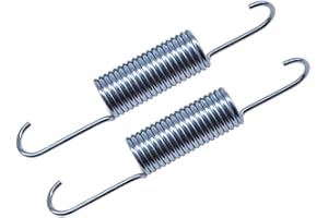 Yoogu 4-5/8inch (Pack of 2) Furniture Recliner Sofa Chair Mechanism Tension Springs Replacement Silver