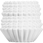 Big Joe&reg; Large Coffee Filters (500 Count) - Extra Tall Walls Prevent Ground Overflow - Fits BUNN 12-Cup Commercial Pour Over &amp; Drip Machines - 9&frac34;" Diameter, 2&frac34;" Walls - Made in USA