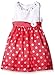 American Princess Girls' Polka Dot Shantung Dress