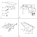 WELLAND® Chicago Floating Wall Shelves, 60 Inches, White