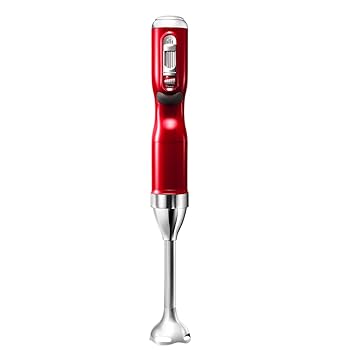 KitchenAid 5KHB3583EER - Batidora de mano, 180 W, color rojo: Amazon.es: Hogar