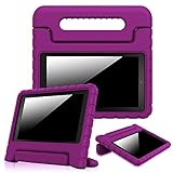 Fintie Shock Proof Case for Fire 7 2015 - Kiddie Series Light Weight Convertible Handle Stand Cover Kids Friendly for Amazon Fire 7 Tablet (Fire 7