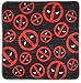 Jay Franco Marvel Decorative Pillow Cover Deadpool - Black