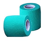 Prairie Horse Supply Self Adherent Tape, 2 inch wide x 5 Yards, Teal