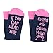 [UPGRADED] -Wine Glass Funny Socks IF YOU CAN READ THIS BRING ME SOME WINE Socks Gifts For Women