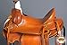 HILASON 15″ Western Big King Wade Ranch Cowboy Trail Roping Saddle Beigethumb 4