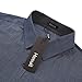 Hasuit Men's Fashion Cowboy Cut Long-Sleeve Button Down Shirt