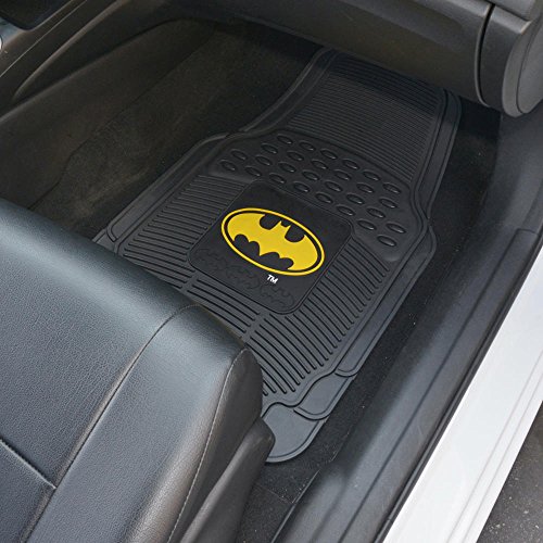 Get The Batman Rubber Car Floor Mats 4 Pc Front Heavy Duty All