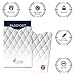 RFID Blocking Sleeve set of 6 x credit card protector and 1 x passport holder sleeve, Unique exclusive stylish designs for daily use Secure Identity Theft Protection, MUST BE with any traveler