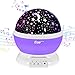 [Update]Esonstyle Musical Night Light,360 Rotating Star Lamp Baby Musical Lamp with Rechargeable Battery,12 Songs to Relax for Sleep Kids Babies Birthday Children Day Christmas Gift