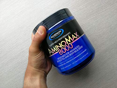 Gaspari-Nutrition-Amino-Max-8000-Package-of-1-x-325-Tablets--BCAA-Creatine-Monohydrate--Taurine--Glutamine-Micellar-Casein